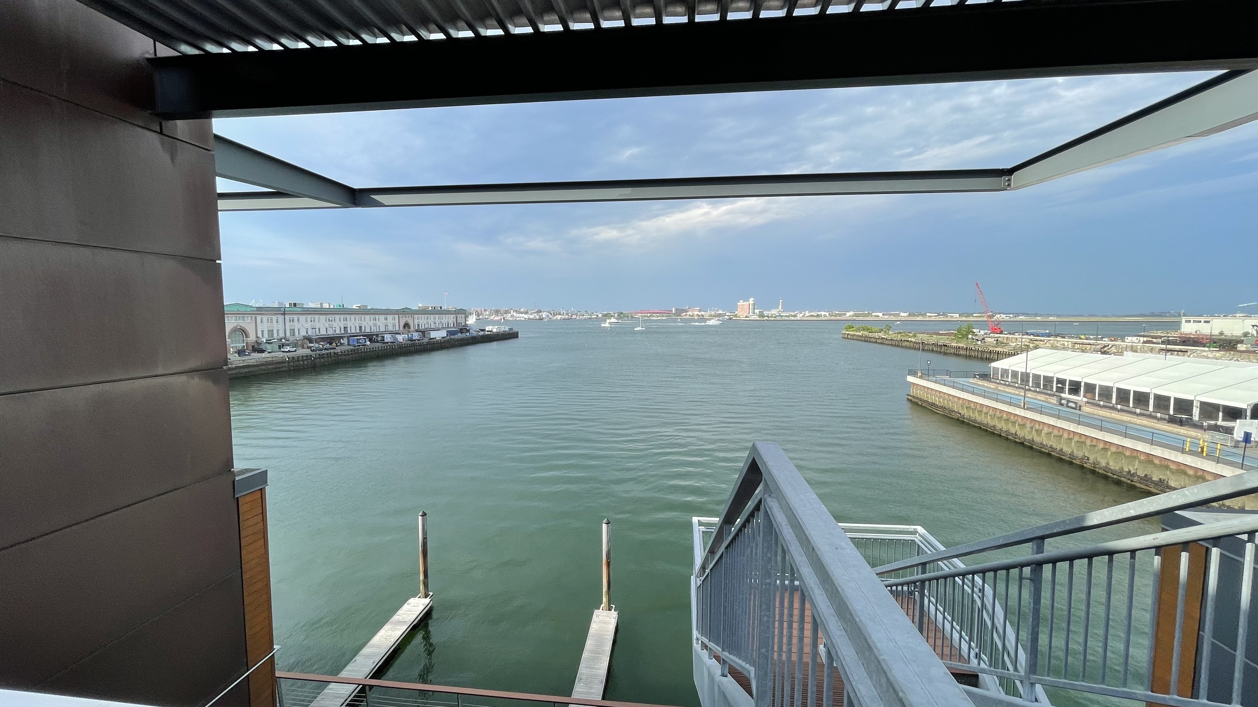 The view from the verandah
