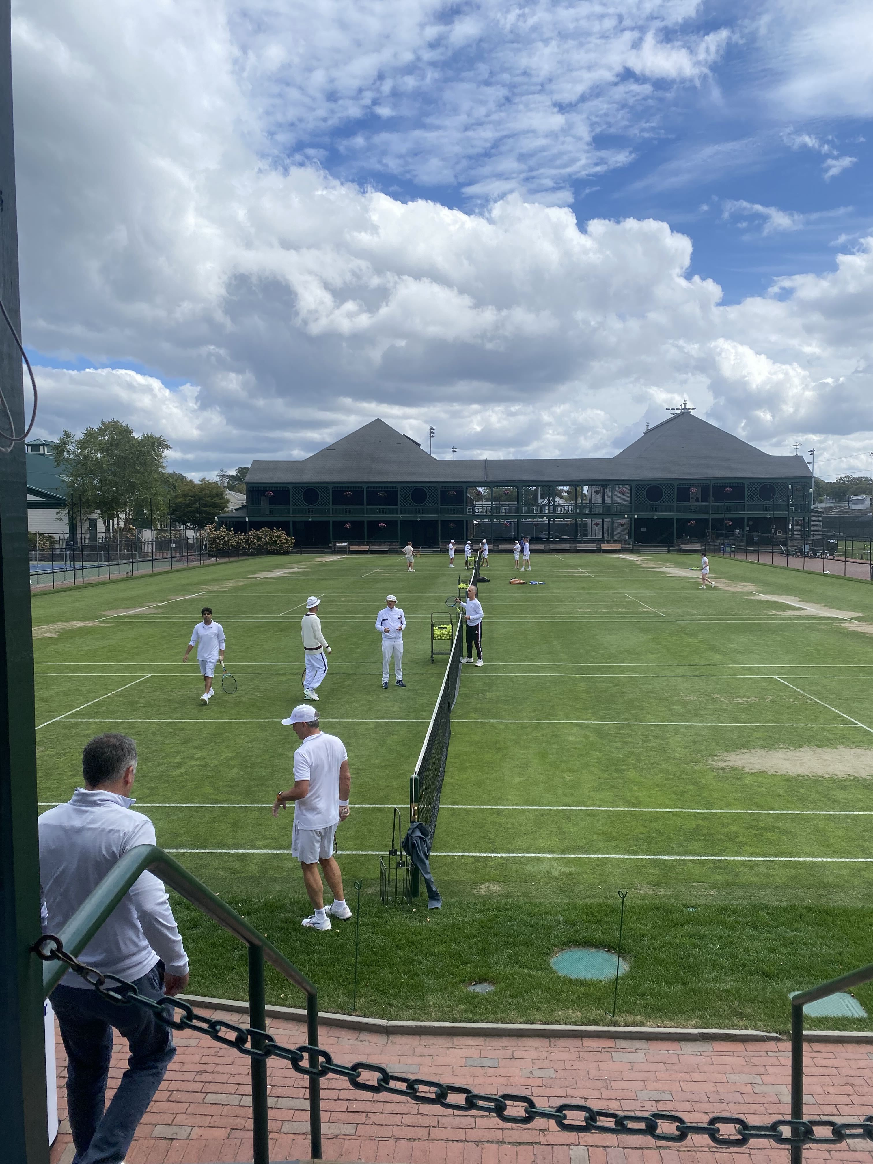 Tennis outing at the International Tennis Hall of Fame during the 2026 ACG New England Conference in Newport, RI
